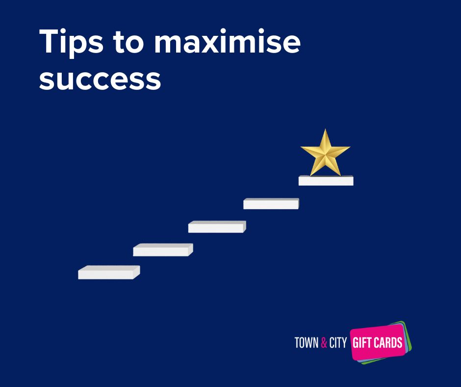 Tips for merchants to maximise success with Town & City Gift Cards